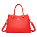 Vivienne Crocodile-Embossed Leather Satchel Bag