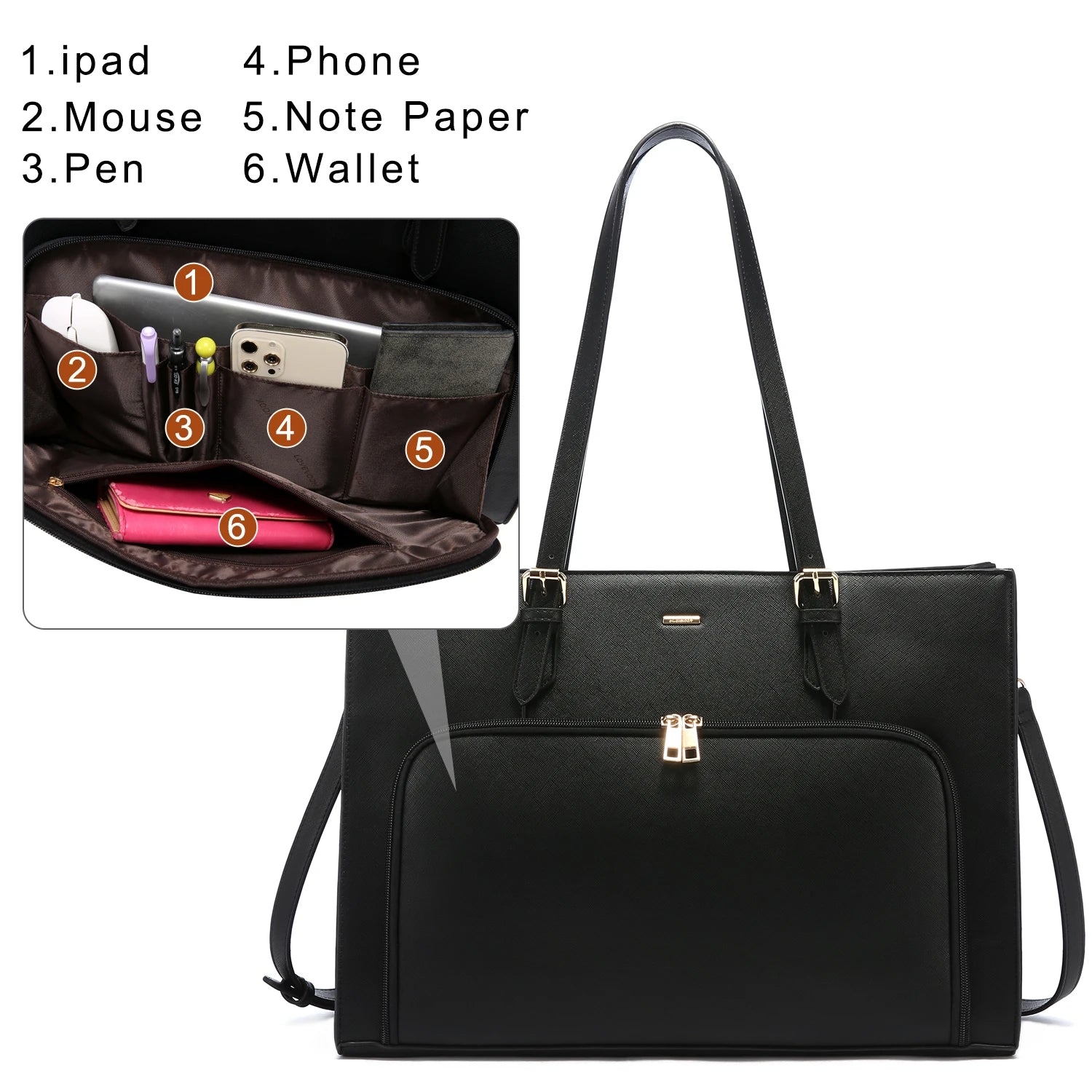 Luxe Carry™ - Premium Daily Utility Tote
