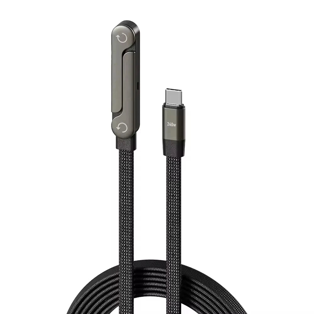 The Ultimate 180° Flexible Gaming Cable (240W Super-Fast Charge)