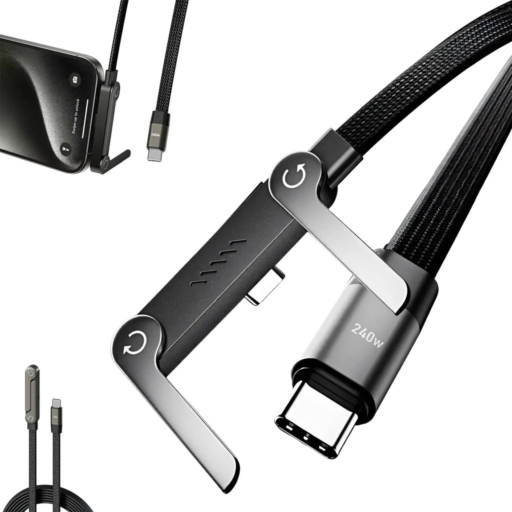 The Ultimate 180° Flexible Gaming Cable (240W Super-Fast Charge)