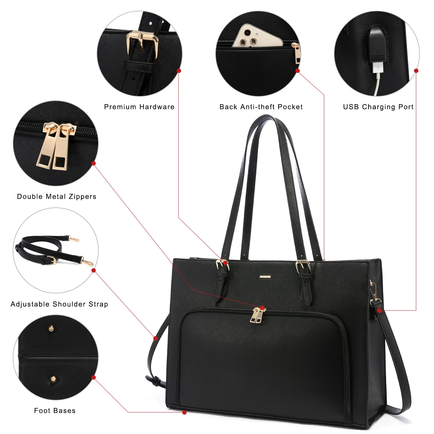Luxe Carry™ - Premium Daily Utility Tote