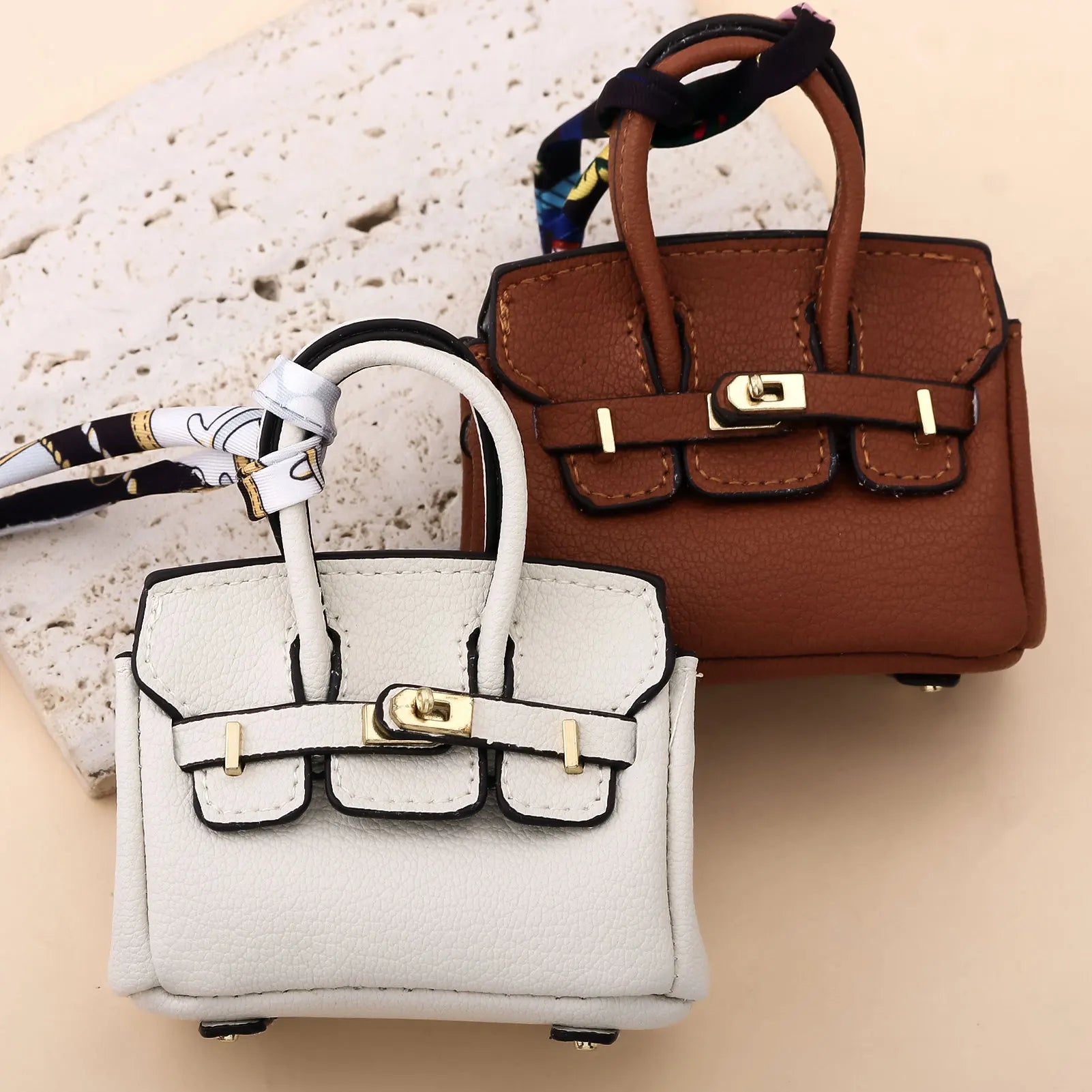 Mini Bag Pendant Small Keychain Case Accessory Family Mini Earphone Bag Accessories Pendant Key Chain Decoration Gift