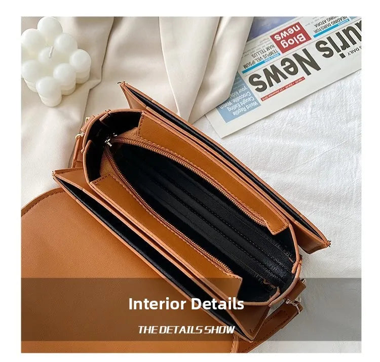 Fashionable Versatile Small Square Bag Hot Sale Of The Season New Design Single Shoulder Crossbody Bag Stylish Quality Retro ...