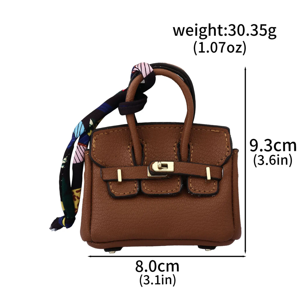 Mini Bag Pendant Small Keychain Case Accessory Family Mini Earphone Bag Accessories Pendant Key Chain Decoration Gift