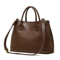 The Margaux Trapeze Tote - Deep Espresso | Luxe Carry