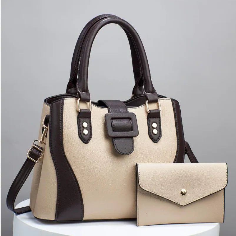 Title:
The Verona Satchel & Wallet Combo - Deep Burgundy | Luxe Carry