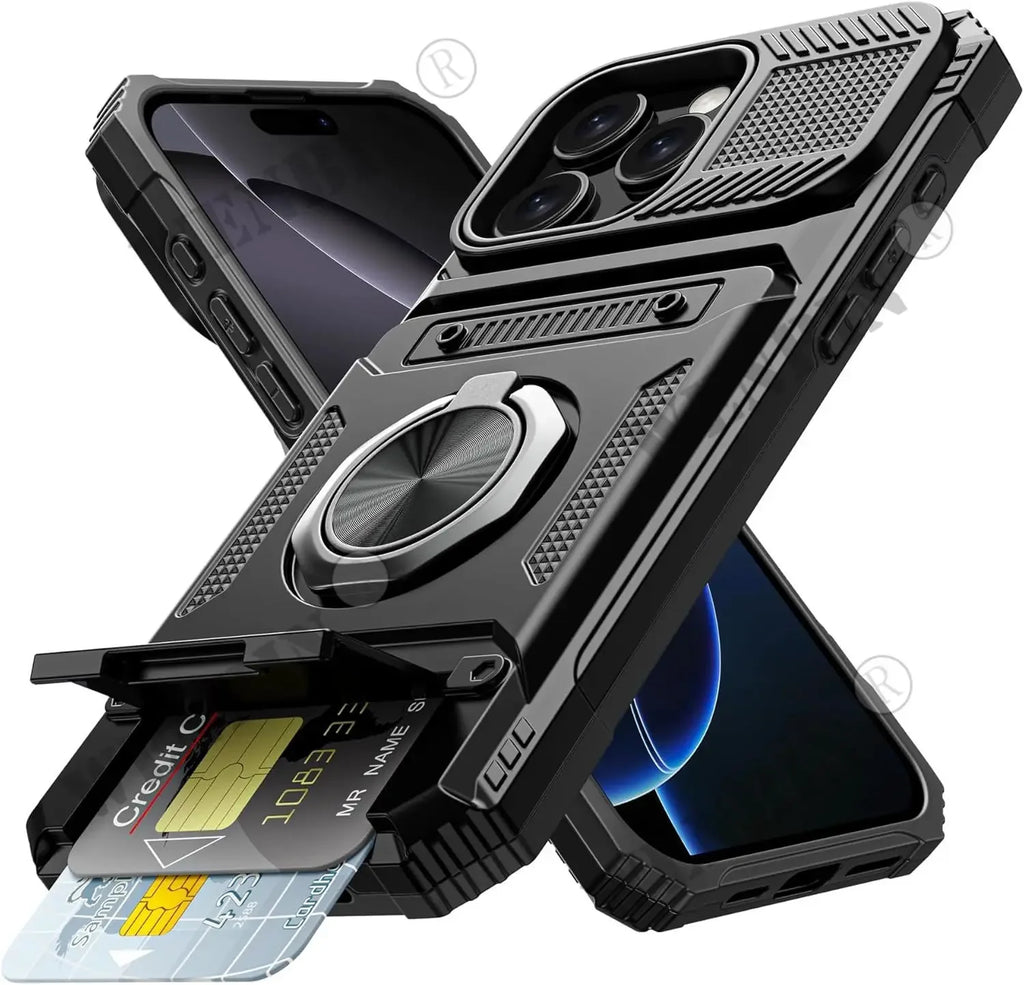 iPhone Armor Wallet Case