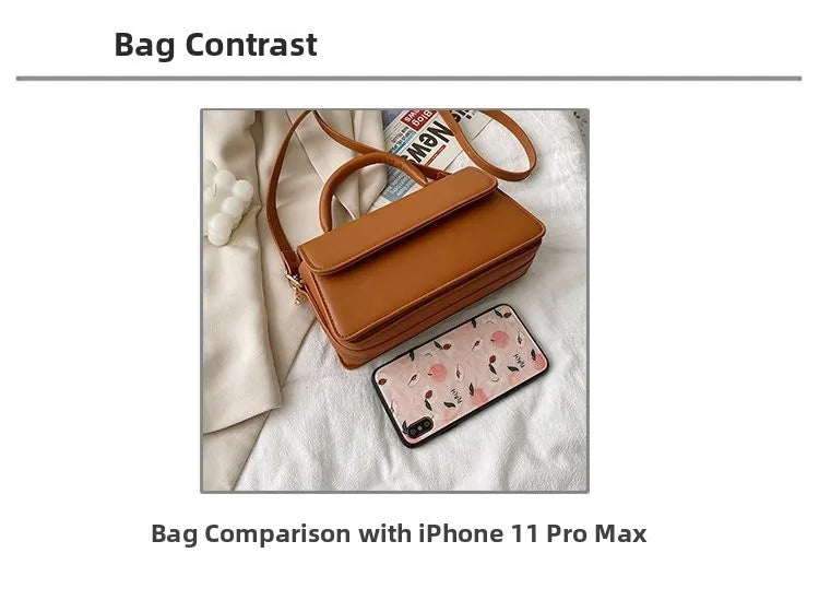 Fashionable Versatile Small Square Bag Hot Sale Of The Season New Design Single Shoulder Crossbody Bag Stylish Quality Retro ...