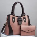 Title:
The Verona Satchel & Wallet Combo - Deep Burgundy | Luxe Carry