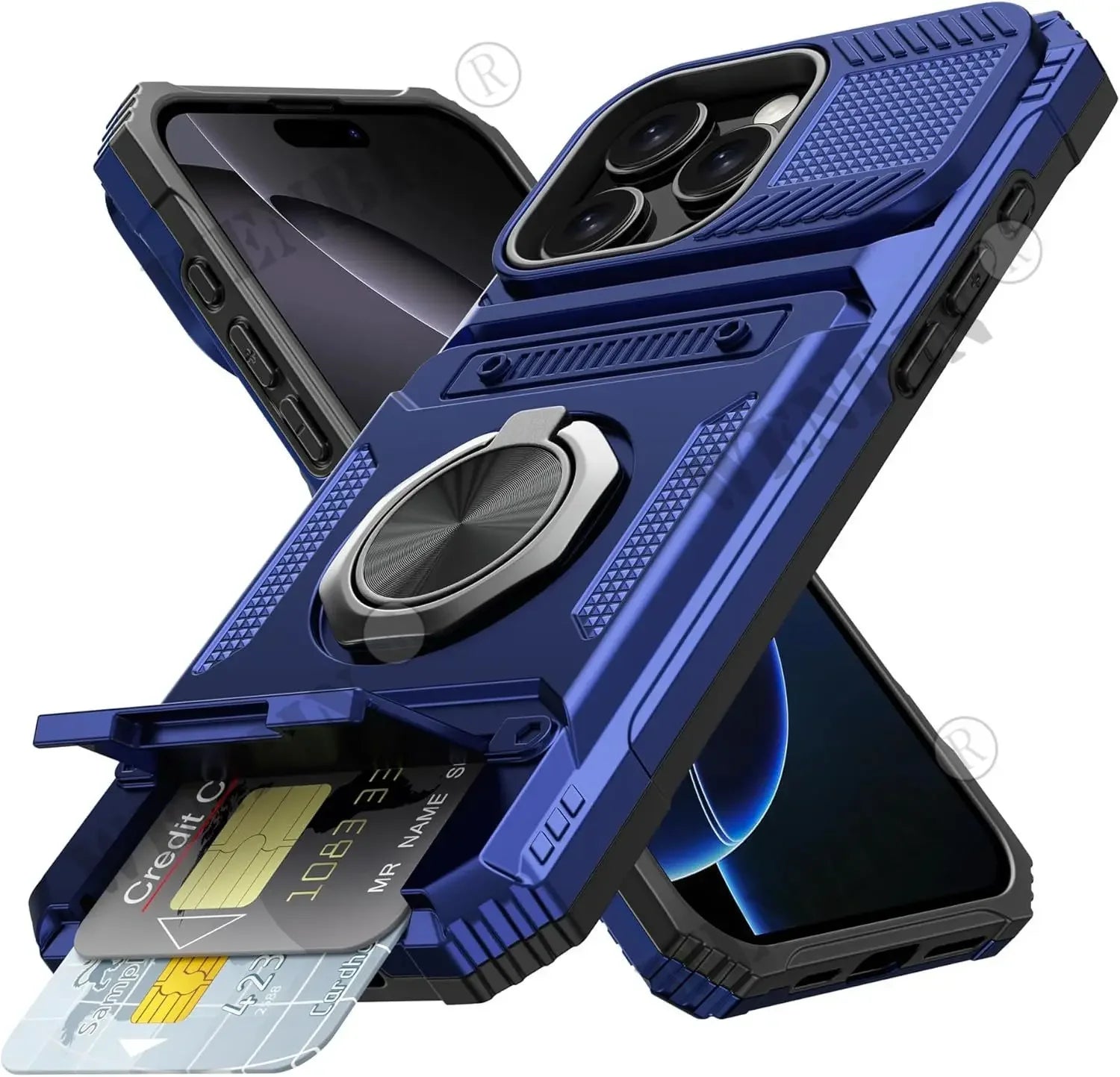 iPhone Armor Wallet Case