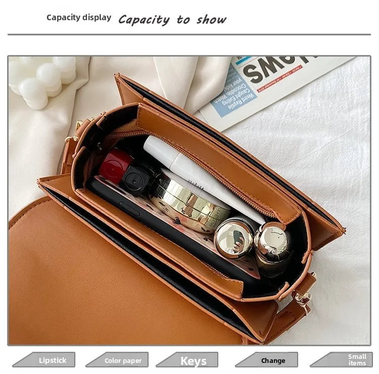 Fashionable Versatile Small Square Bag Hot Sale Of The Season New Design Single Shoulder Crossbody Bag Stylish Quality Retro ...