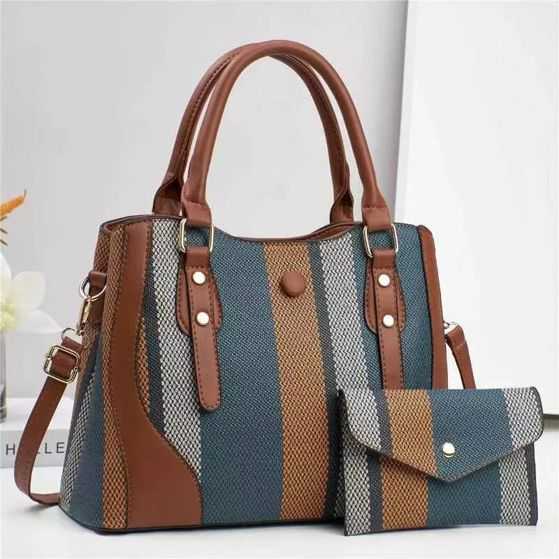 Title:
The Verona Satchel & Wallet Combo - Deep Burgundy | Luxe Carry