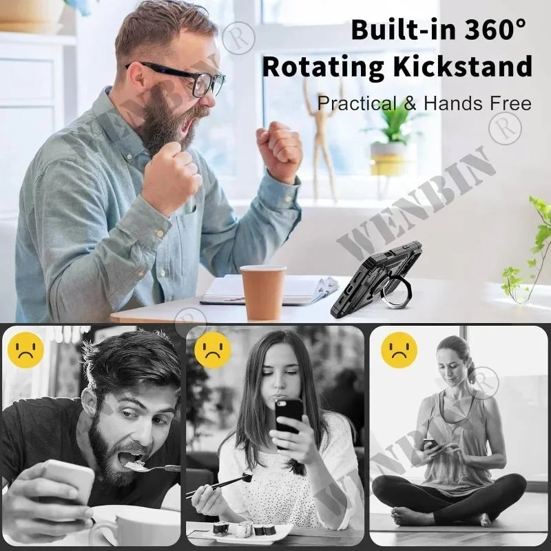 iPhone Armor Wallet Case