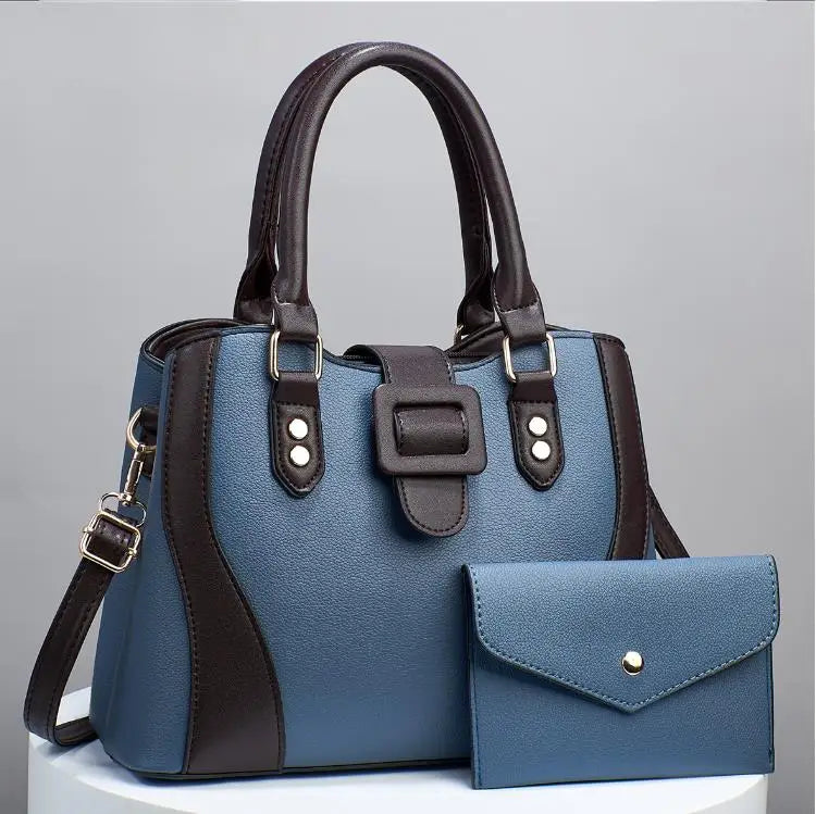 Title:
The Verona Satchel & Wallet Combo - Deep Burgundy | Luxe Carry
